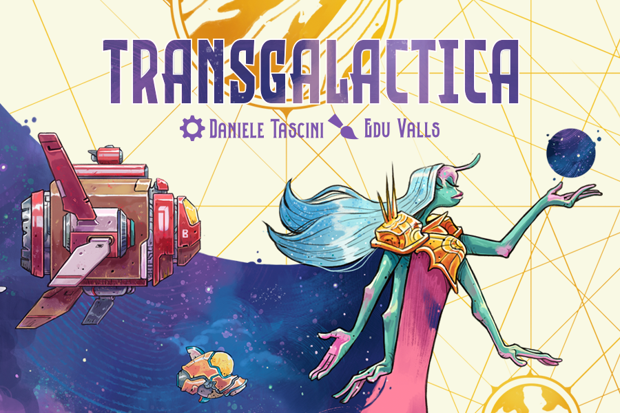 Explora el espacio y lidera tu tripulación en Transgalactica