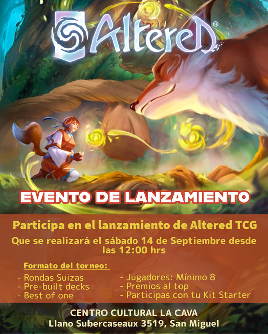 Torneo lanzamiento Altered