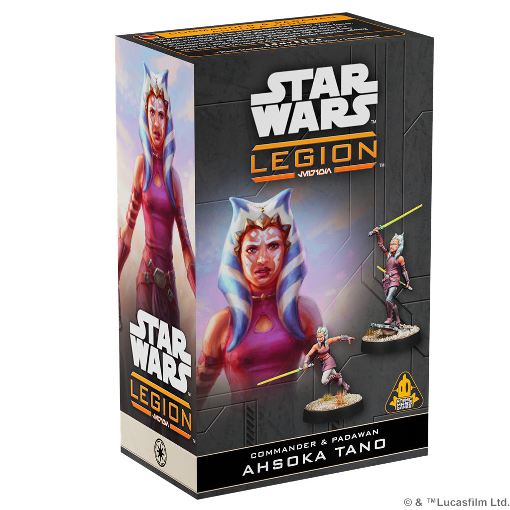 STAR WARS LEGION - COMMANDER & PADAWAN AHSOKA TANO
