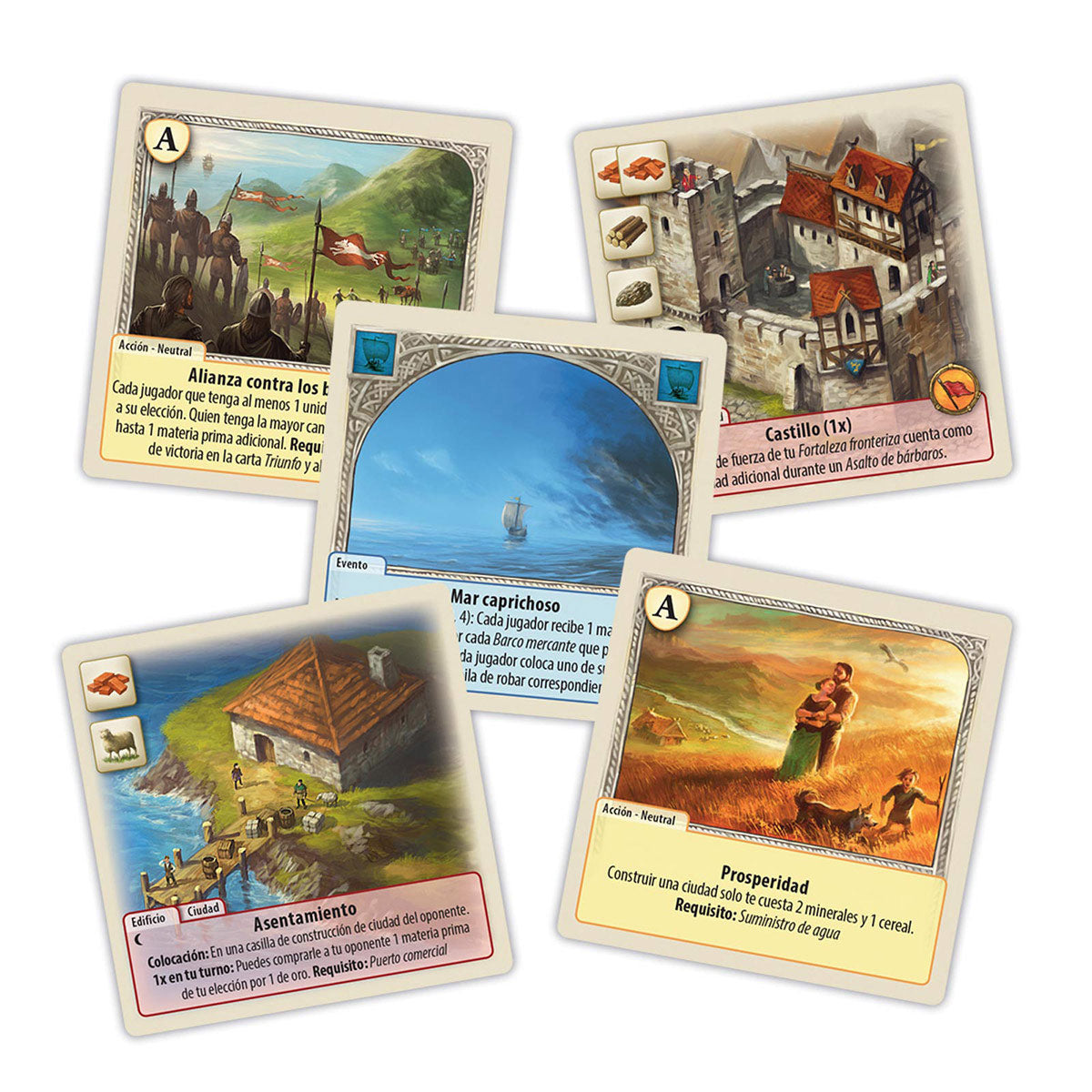 JDM Catan El Duelo Expansión: Eras Oscuras, Eras Doradas