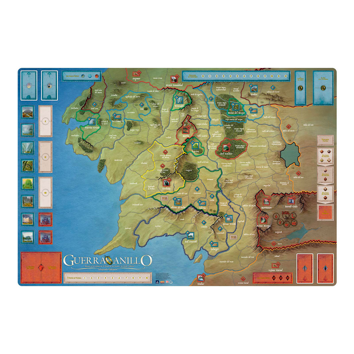 DVR La Guerra del Anillo: Deluxe Game Mat