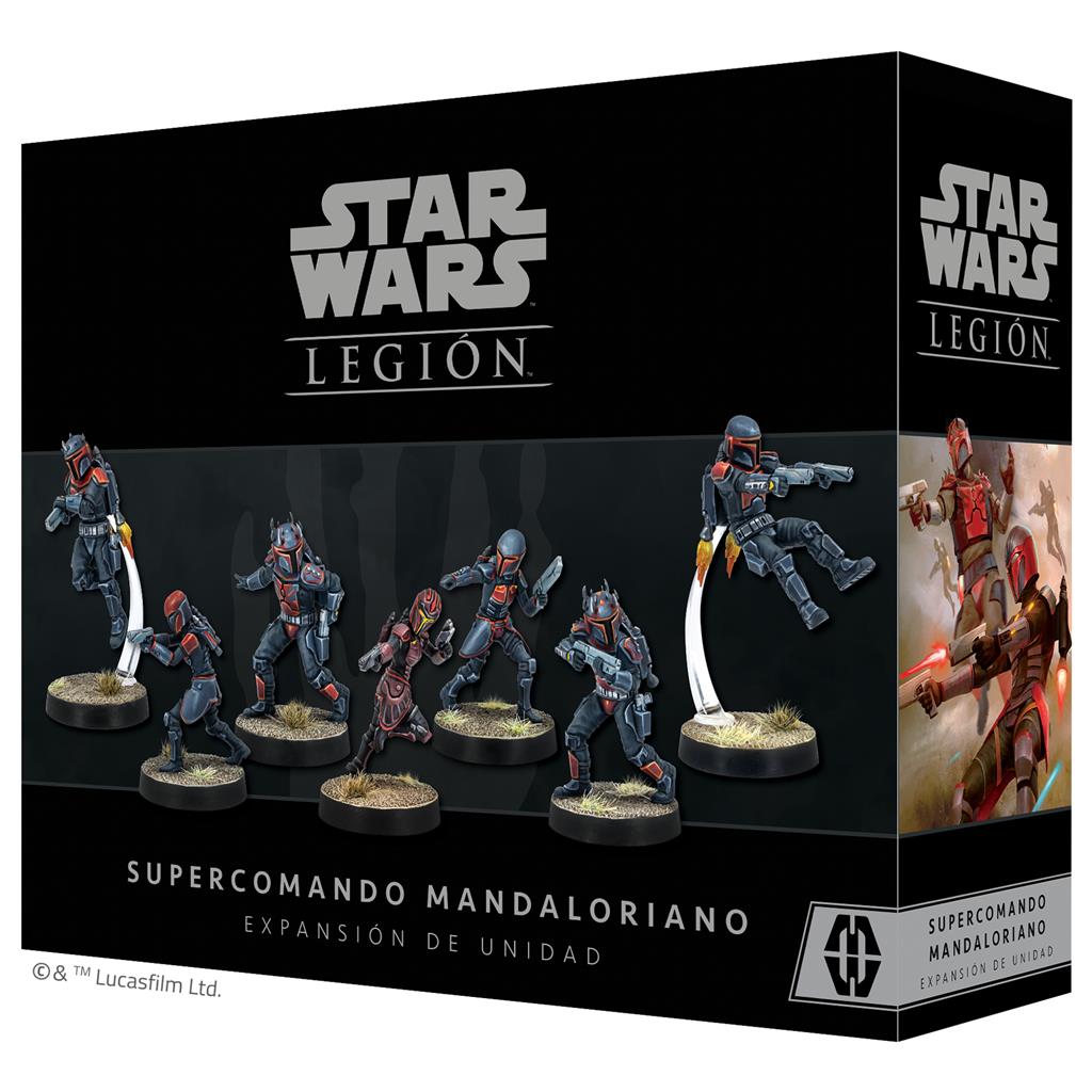 STAR WARS LEGION - SUPERCOMANDO MANDALORIANO