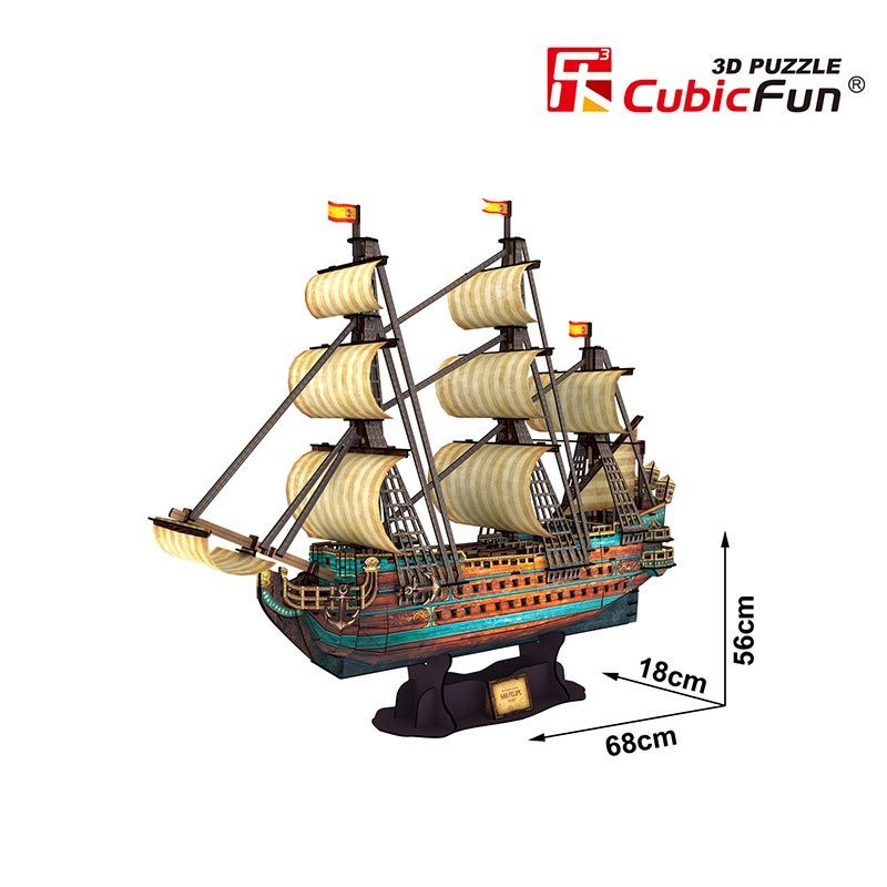 Barco San Felipe - Puzzle 3D