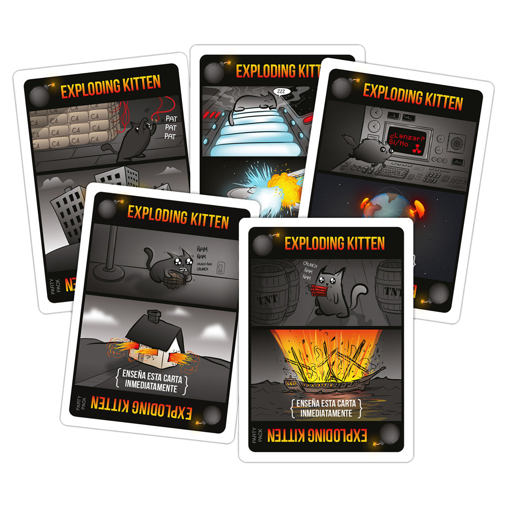 EXPLODING KITTENS PARTY PACK NUEVA VERSIÓN