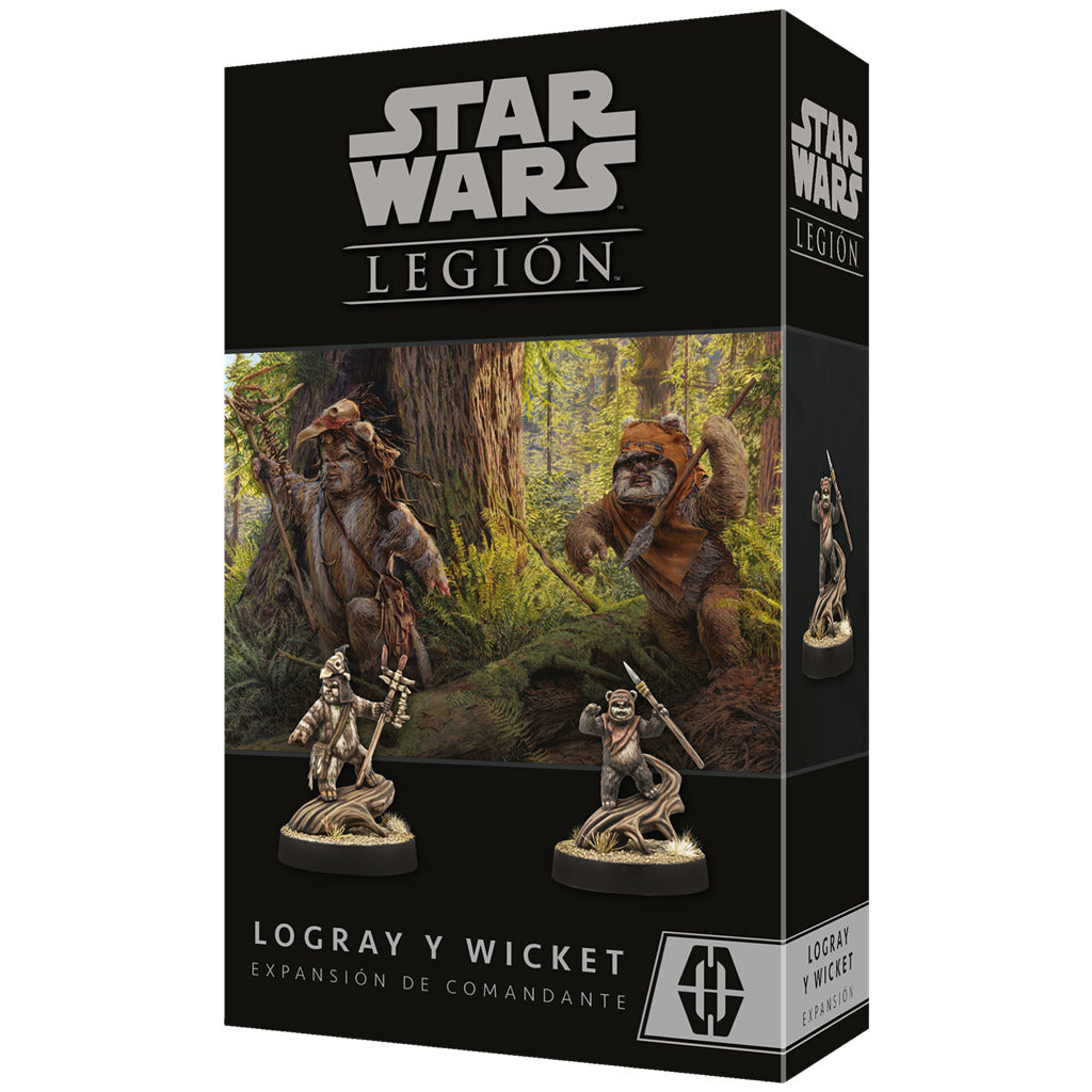 STAR WARS LEGION - LOGRAY & WICKET COMMANDER EXPANSION