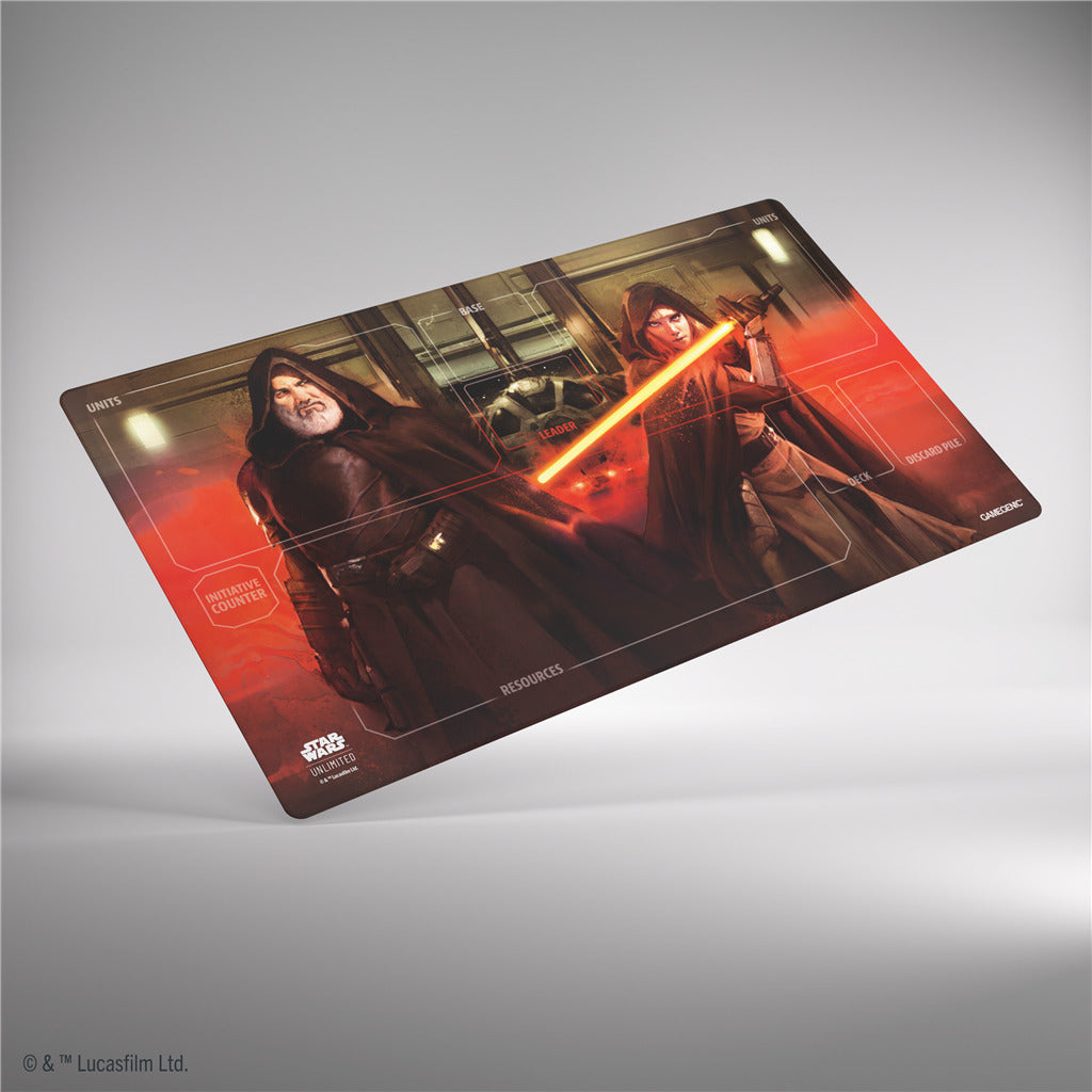 GG STAR WARS UNLIMITED GAME MAT SET 5 BAYLAN AND SHI HATI
