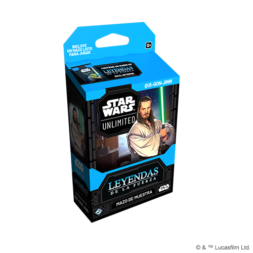 PREVENTA: STAR WARS UNLIMITED - LEGENDS OF THE FORCE SPOTLIGHT DECK DISPLAY ESPAÑOL