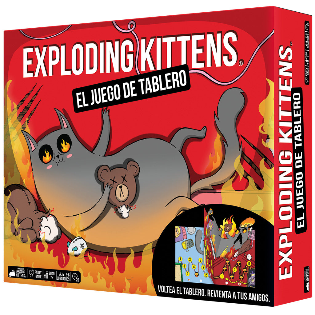 PREVENTA: EXPLODING KITTENS - EL JUEGO DE TABLERO