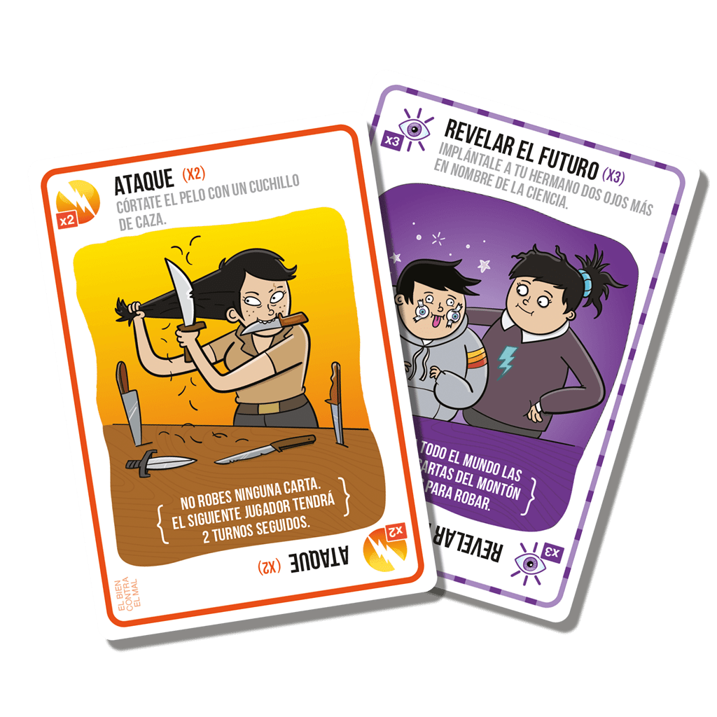 Exploding Kittens El Bien Contra el Mal