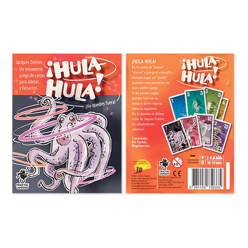 Juego De Mesa ¡Hula-Hula!
