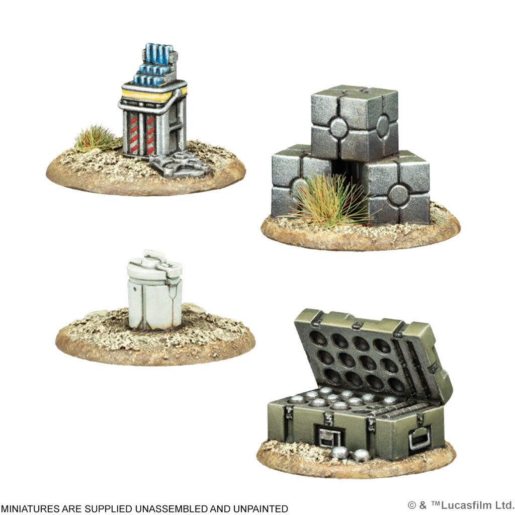 PREVENTA: STAR WARS LEGION - 3D OBJECTIVE TOKENS