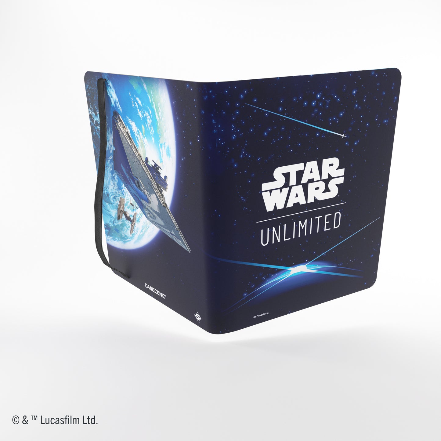 GG STAR WARS UNLIMITED 18-POCKET ALBUM - CARD BACK BLUE