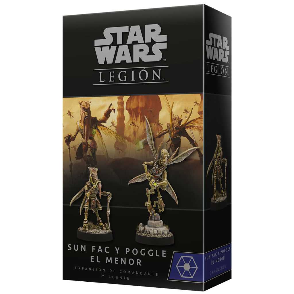 STAR WARS LEGION - SUN FAC & POGGLE THE LESSER COMMANDER EXPANSION