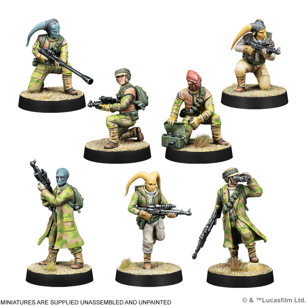 STAR WARS LEGION - REBEL COMMANDOS