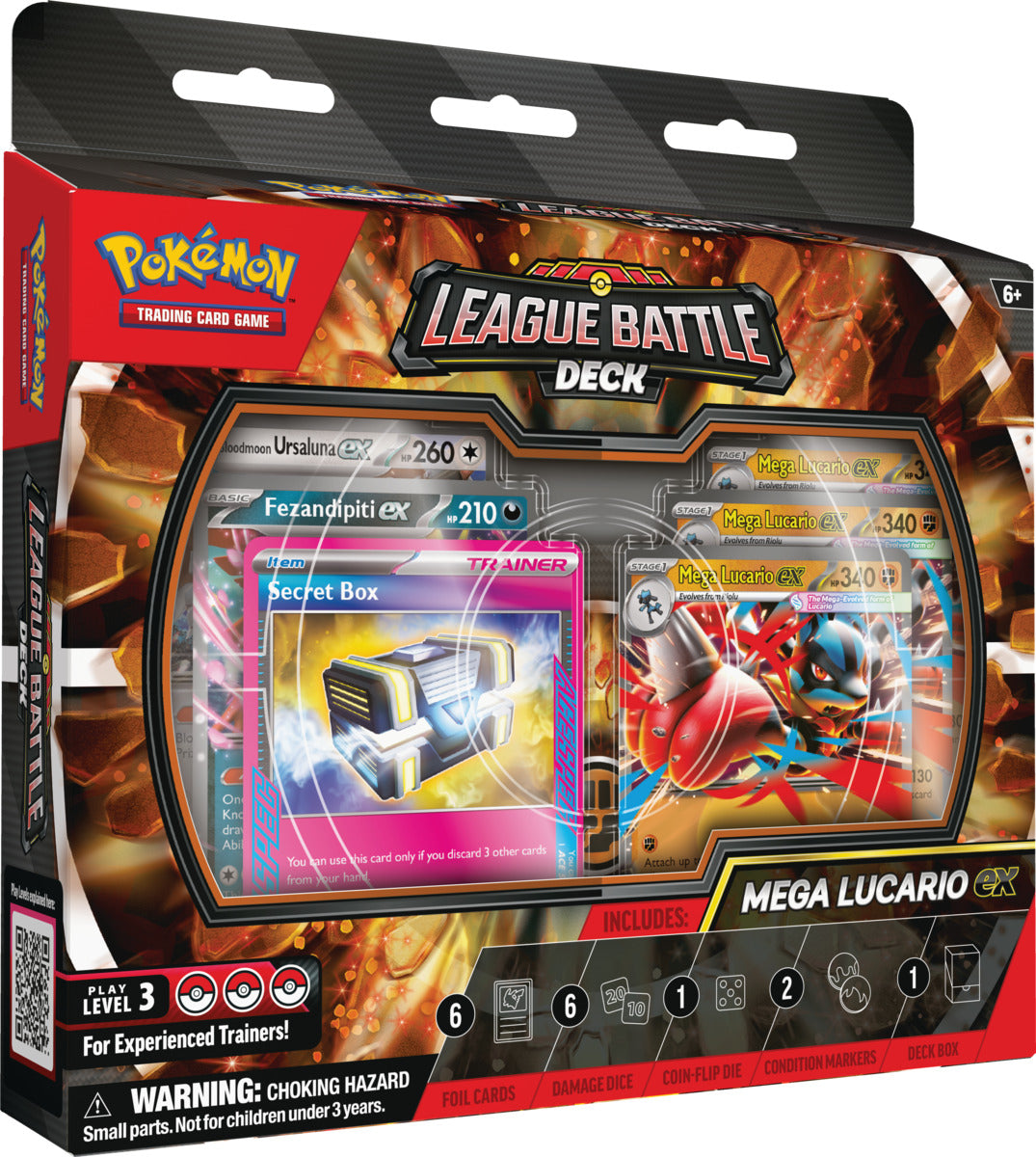 PREVENTA: POKEMON TCG MEGA LUCARIO EX LEAGUE BATTLE DECK ESPAÑOL