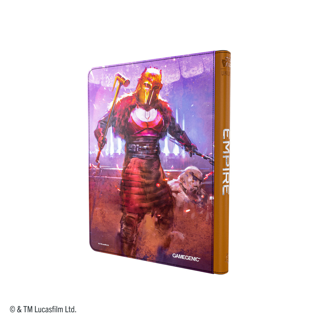 GG Star Wars Unlimited Zip-Up Album 18-Pocket - The Armorer and Whistling Birds