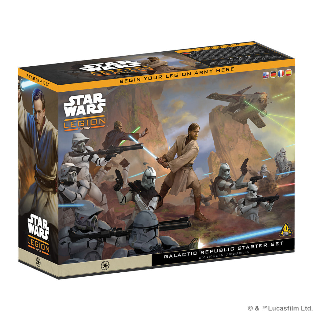 STAR WARS LEGION – GALACTIC REPUBLIC STARTER SET
