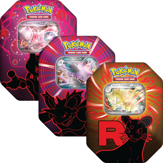[PREVENTA] Pokemon TCG Team Rocket Tin Español