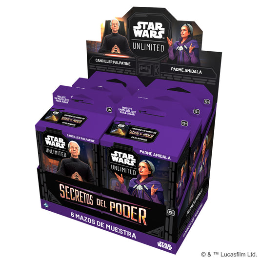 [PREVENTA] STAR WARS UNLIMITED - SECRETS OF POWER SPOTLIGHT DECK ESPAÑOL