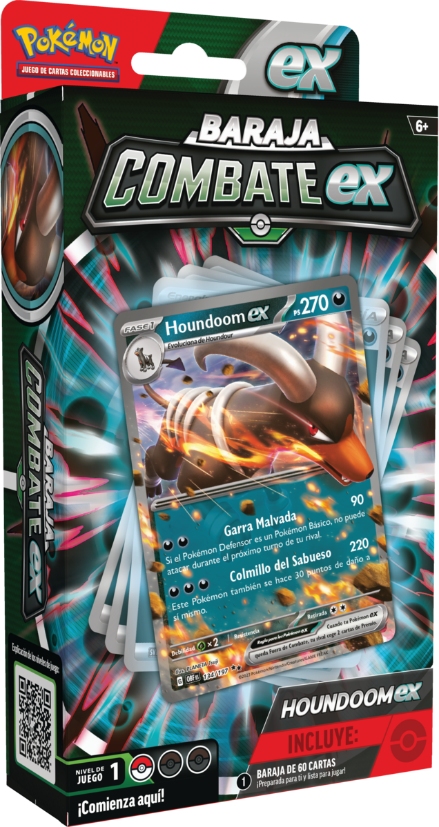 Pokemon TCG Houndoom ex Battle Deck Español