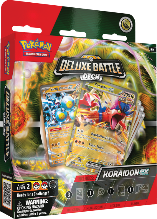 Pokemon TCG Koraidon ex Deluxe Battle Deck Español