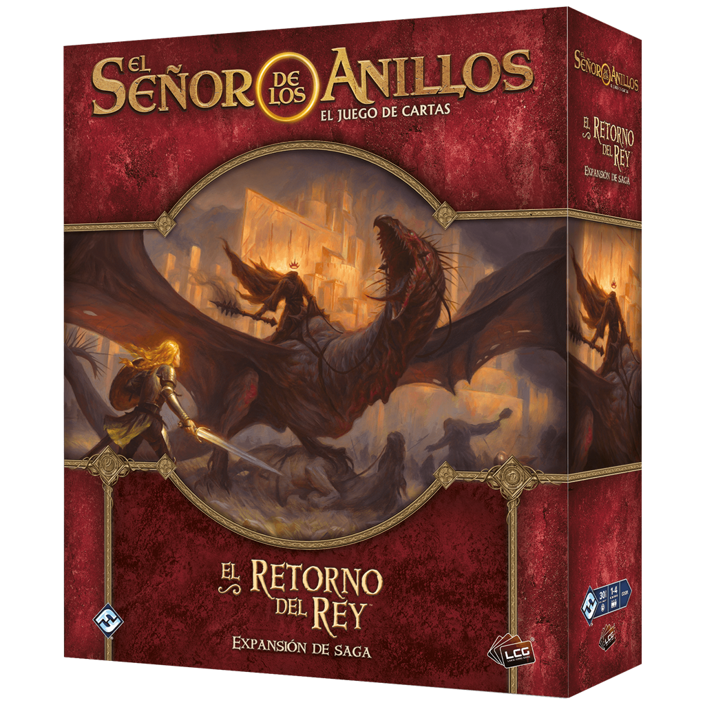 PREVENTA: El Señor de los Anillos LCG - El Retorno del Rey expansión de saga