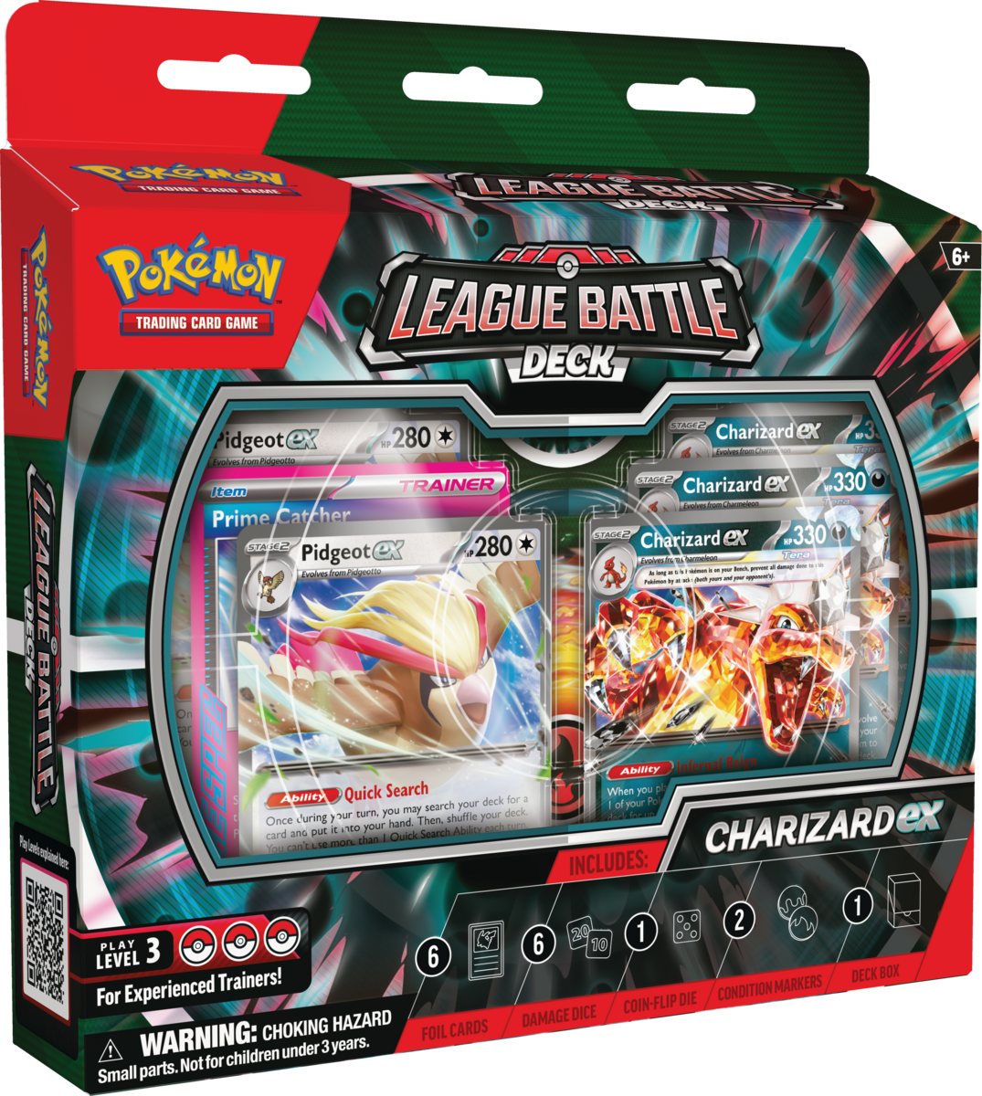 PREVENTA: Pokemon TCG Charizard ex League Battle Deck Español