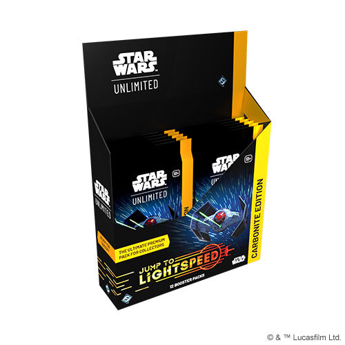 Star Wars Unlimited - Jump to Lightspeed Carbonite Booster Inglés