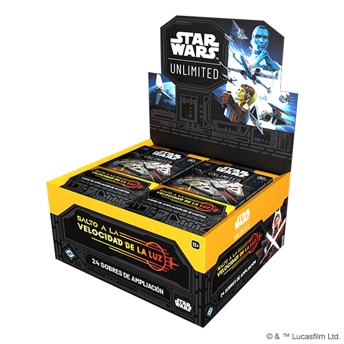 Star Wars Unlimited - Jump to Lightspeed Booster Display Español