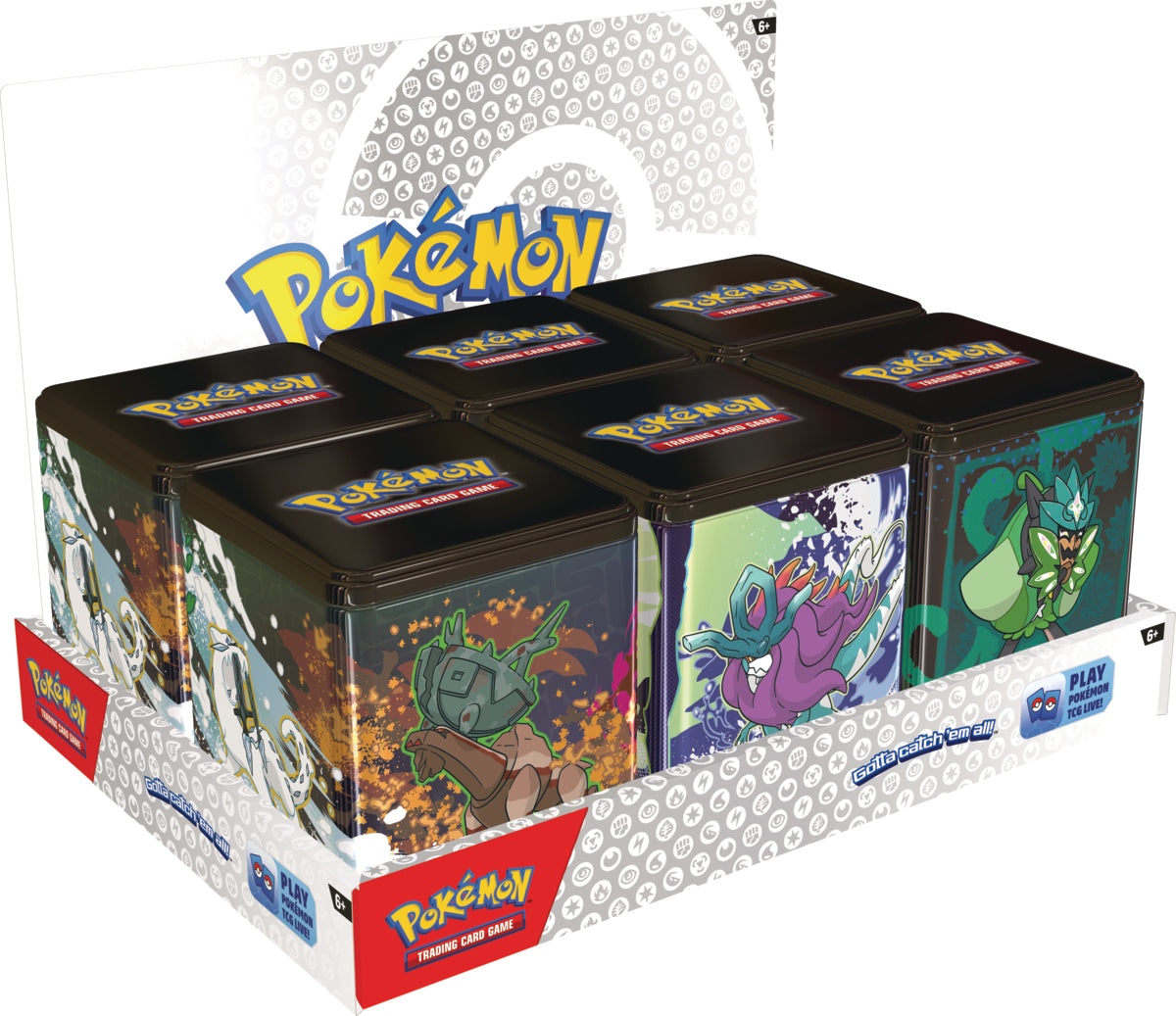 PREVENTA: Pokemon TCG Stacking Tin (Q1 2025) Español