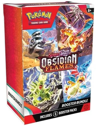 POKEMON TCG Obsidian Flames Booster Bundle (inglés)