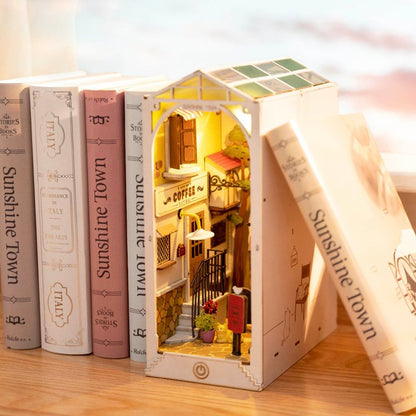 Sujeta Libros Sakura - Puzzle 3D Madera