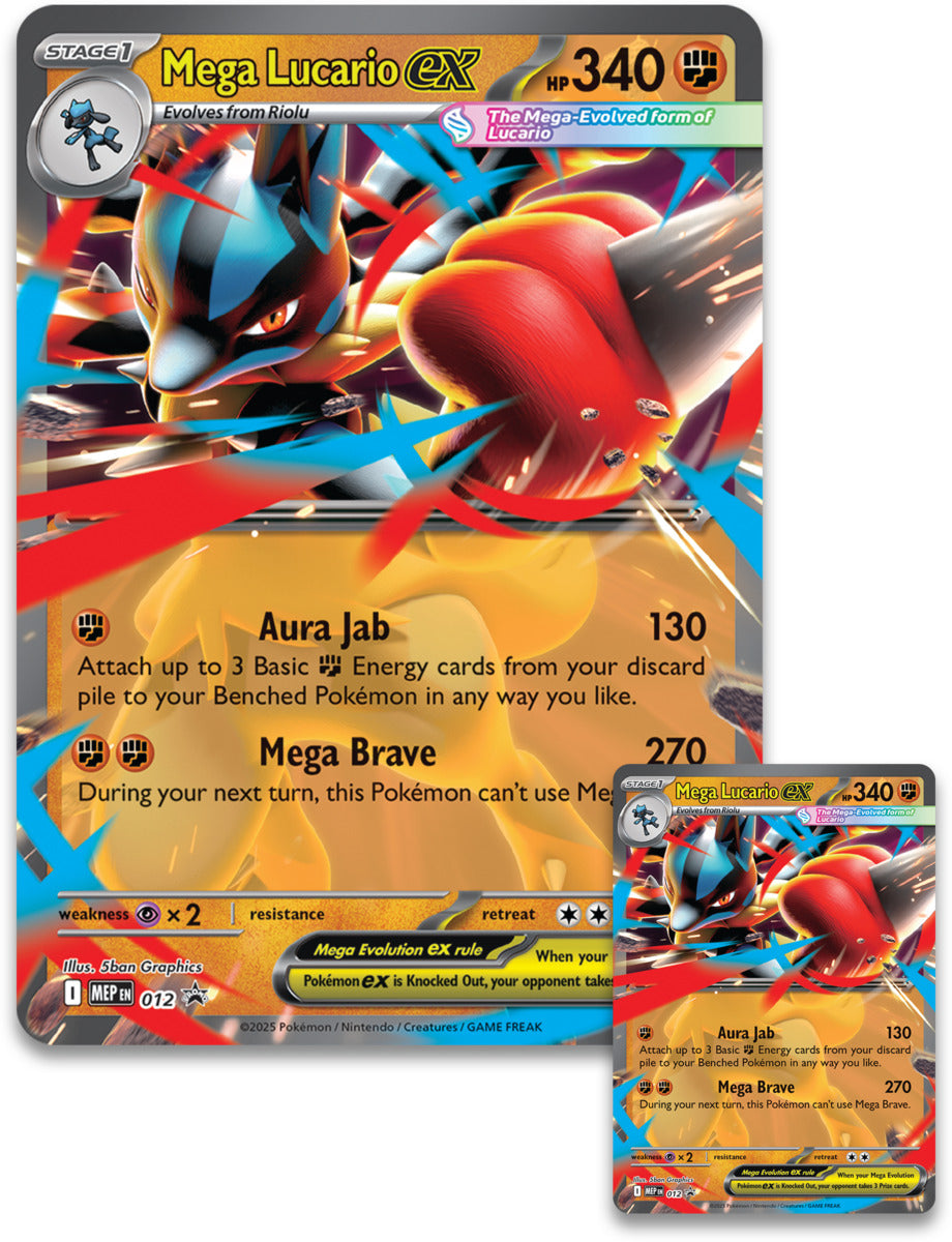 [PREVENTA] POKEMON TCG MEGA LUCARIO EX FIGURE COLLECTION ESPAÑOL