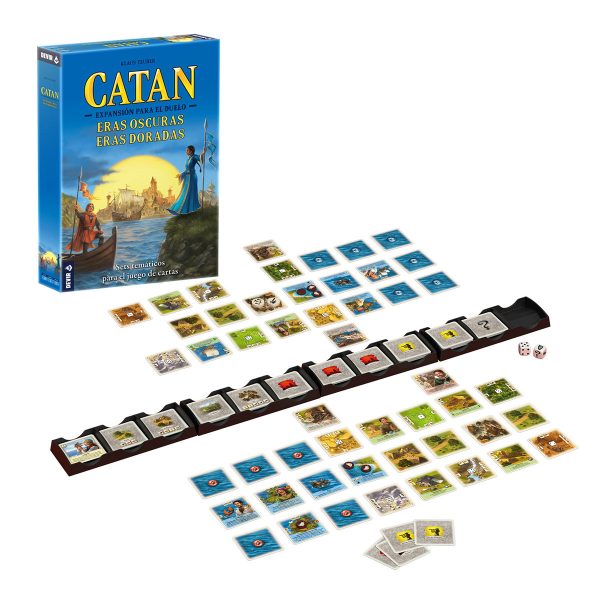 JDM Catan Exp el Duelo: Eras Oscuras Eras Dor(Español)-Juego