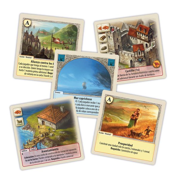 JDM Catan Exp el Duelo: Eras Oscuras Eras Dor(Español)-Juego
