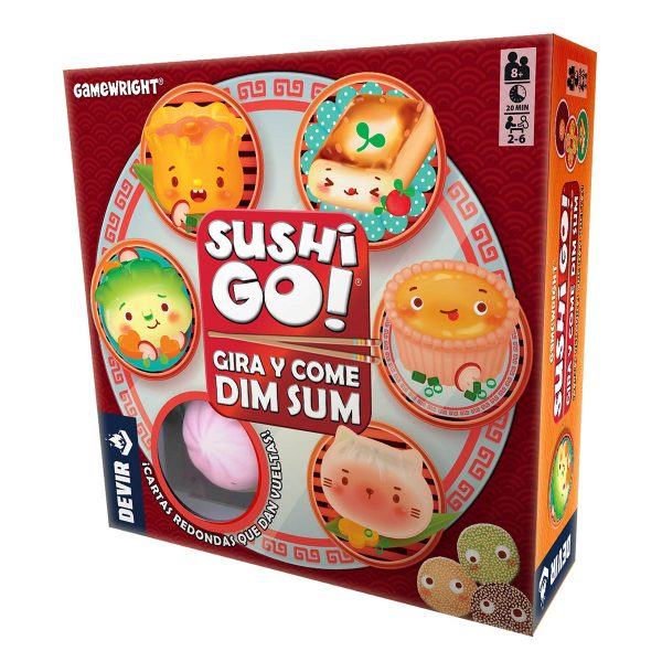 JDM Sushi Go! Gira y come Dim Sum
