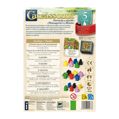 Carcassonne Emisarios y Alcaldes Exp5