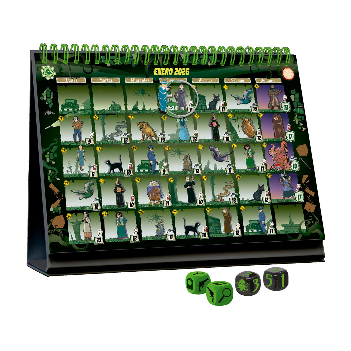 Calendario 365 Aventuras: Cthulhu