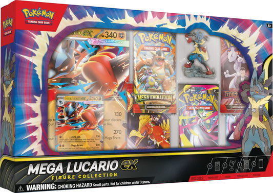 [PREVENTA] POKEMON TCG MEGA LUCARIO EX FIGURE COLLECTION ESPAÑOL