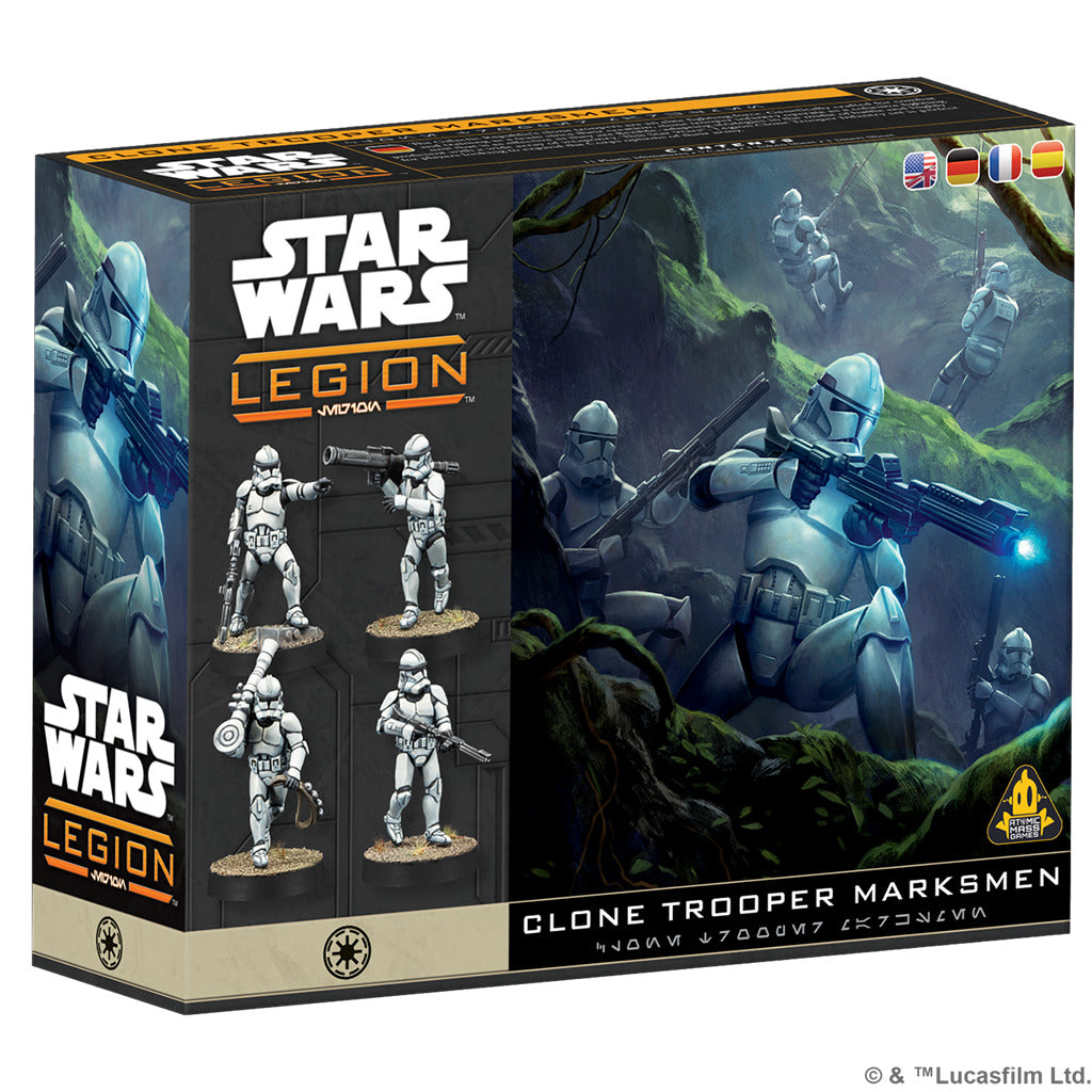 PREVENTA: STAR WARS LEGION - CLONE TROOPER MARKSMEN UNIT EXPANSION
