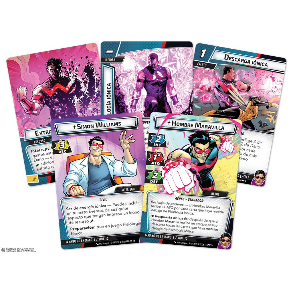 MARVEL CHAMPIONS - WONDER MAN HERO PACK