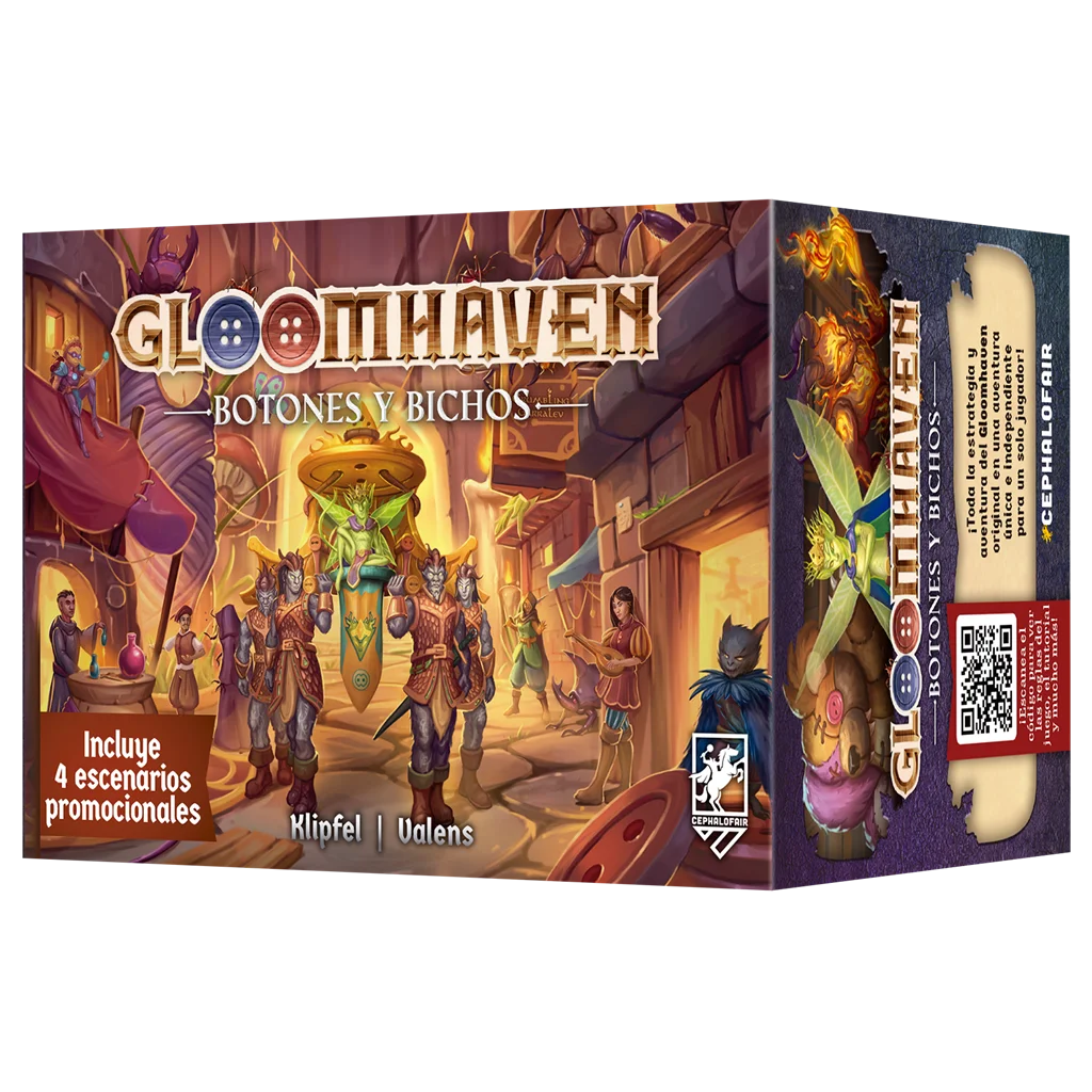 [PREVENTA] GLOOMHAVEN BOTONES Y BICHOS