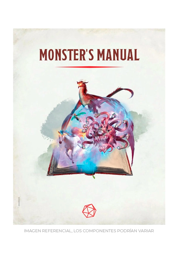 PREVENTA: DUNGEONS AND DRAGONS - MANUAL DE MONSTRUOS 2025