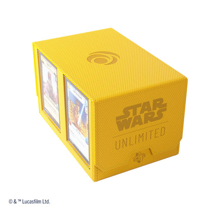GG STAR WARS UNLIMITED DOUBLE DECK POD - YELLOW
