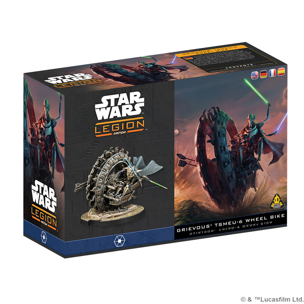 PREVENTA: STAR WARS LEGION - GENERAL GRIEVOUS' TSMEU-6 WHEEL BIKE