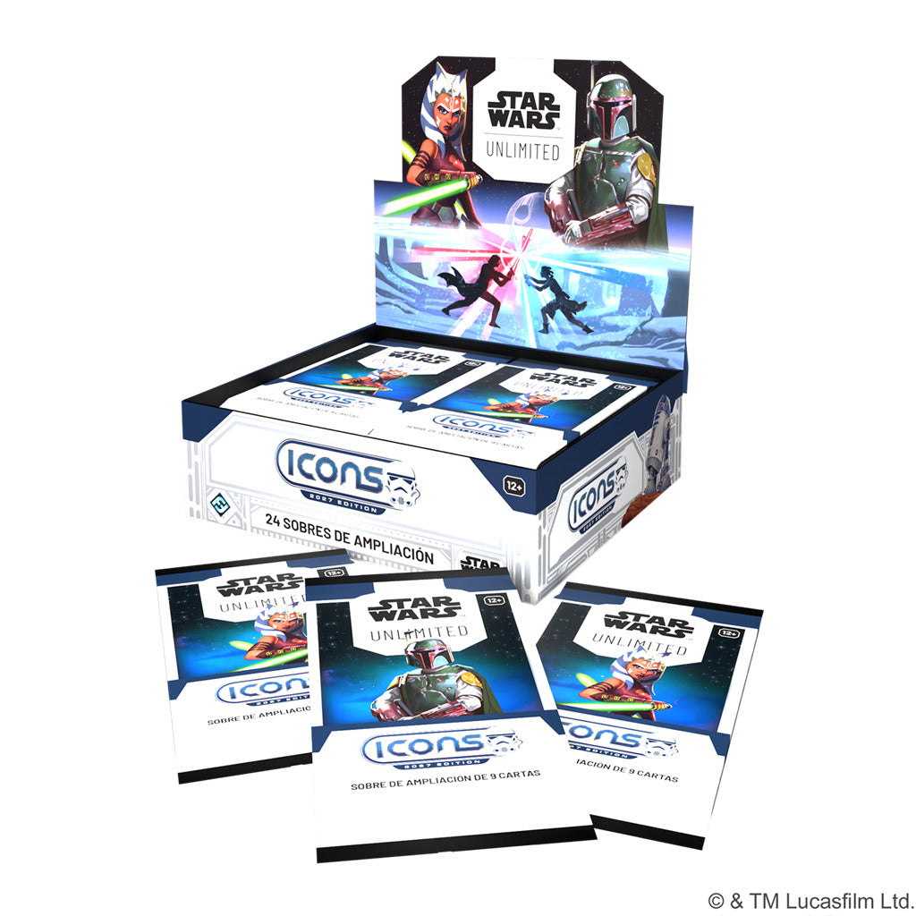[PREVENTA] STAR WARS UNLIMITED - ICONS 2027 EDITION BOOSTER DISPLAY ESPAÑOL