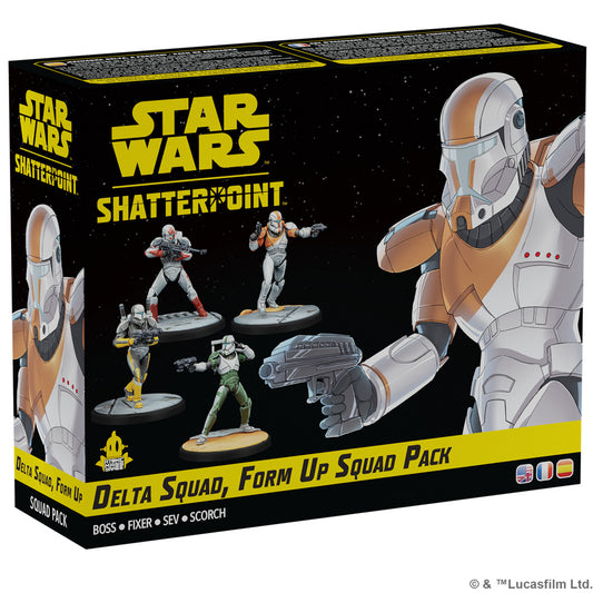 STAR WARS SHATTERPOINT - DELTA SQUAD, FORM UP SQUAD PACK