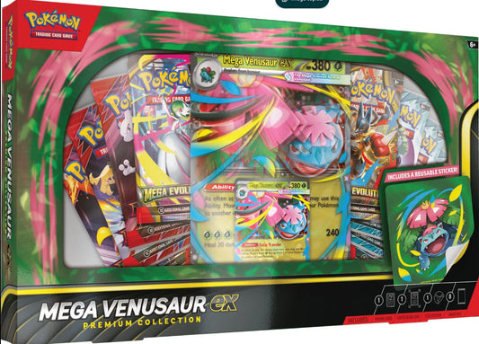 [PREVENTA] Pokemon TCG Mega Venusaur ex Premium Collection Español