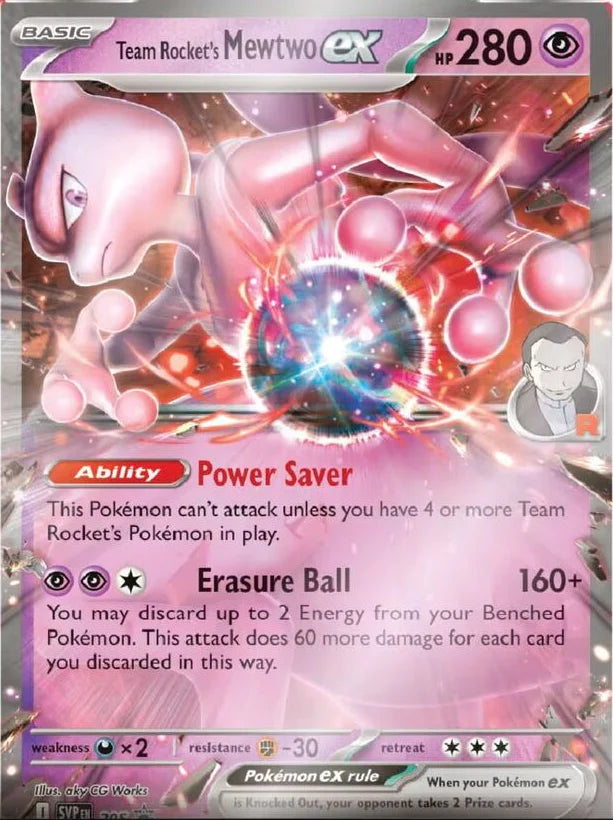 Pokemon TCG Scarlet & Violet: Team Rocket´s Mewtwo Ex Box – Español