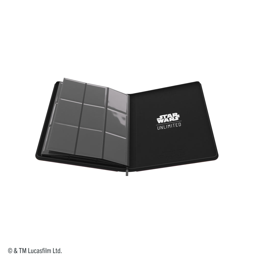 GG Star Wars Unlimited Zip-Up Album 18-Pocket - The Armorer and Whistling Birds
